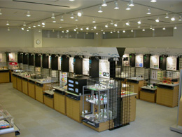 Exhibition booth for manufactures