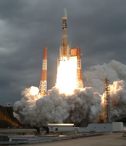 ロケット打ち上げ