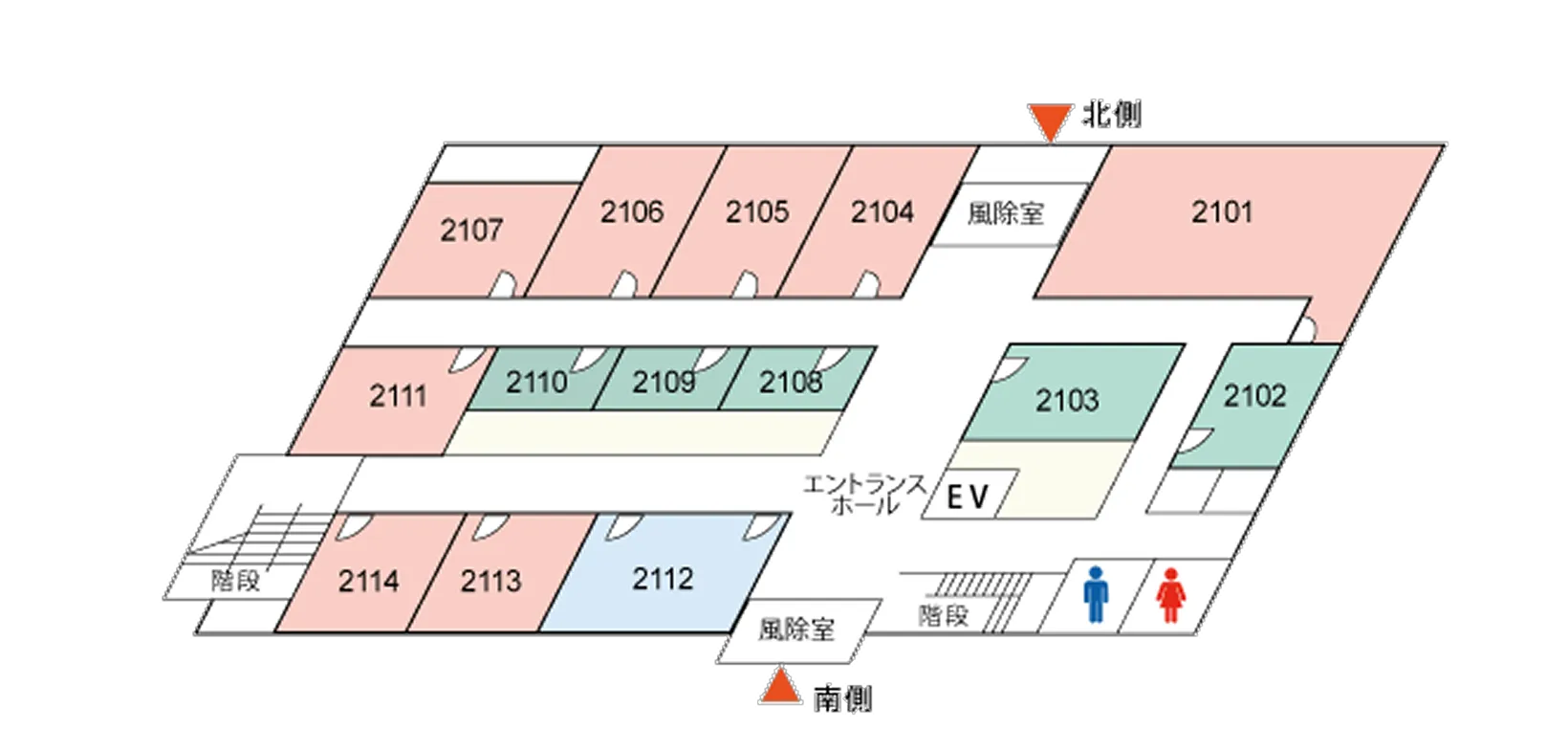 南館1Fマップ